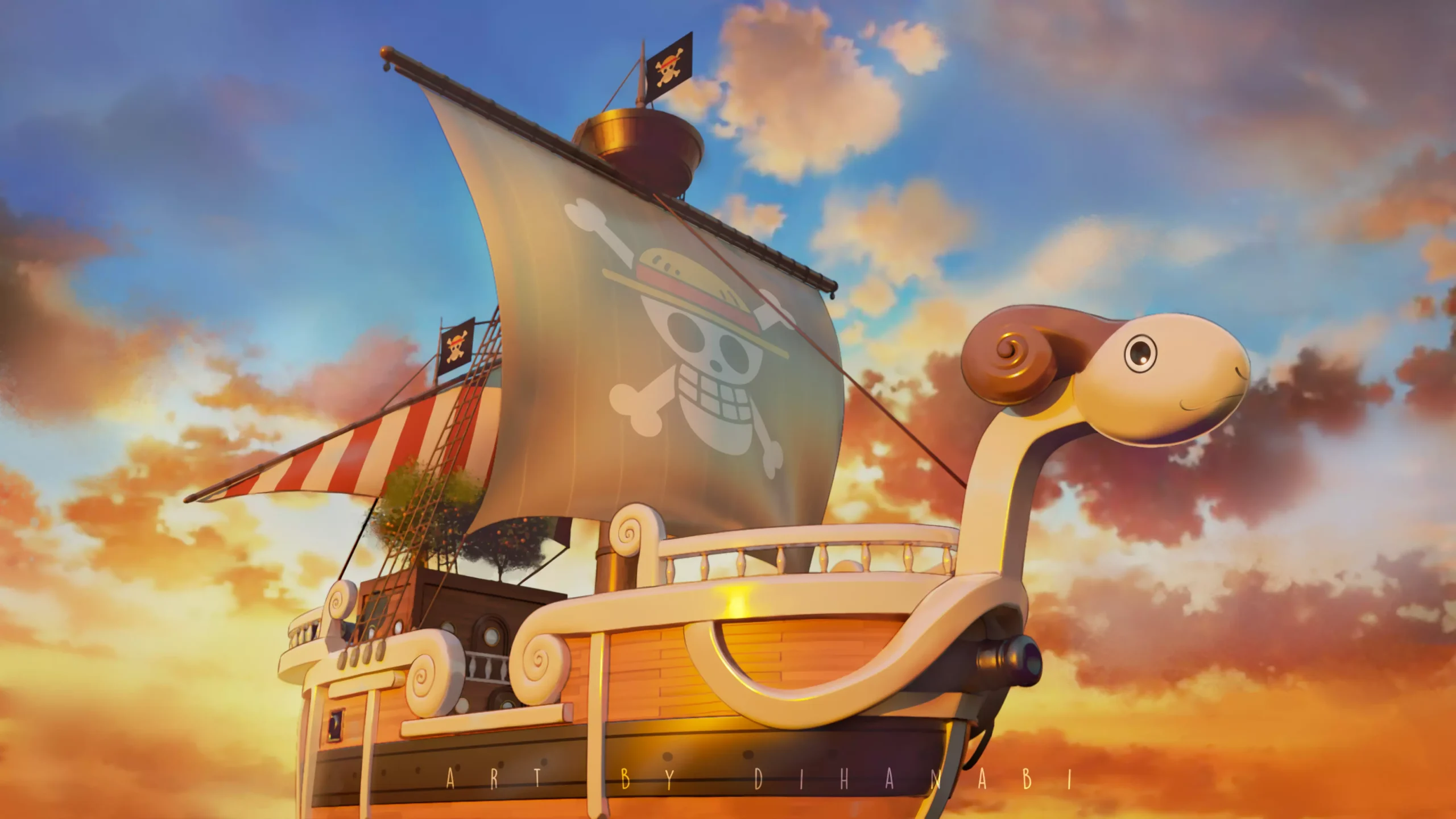 Going Merry, o navio de One Piece, chega a Copacabana - Molines Studios